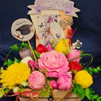 Сапунени цветя подходящи за абитуриентски бал рожден ден юбилей , снимка 1 - Други услуги - 45870314