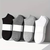 10 броя къси чорапи - черни и сиви. Унисекс (unisex), снимка 2 - Мъжки чорапи - 45202046