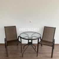 Уникален Комплект маса със два стола, снимка 3 - Столове - 45205892