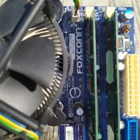 ✅ Дънна платка Foxconn 45CMX + Чисто нов процесор Intel(R) Core(TM)2 Duo CPU E8400 3.00GHz Ram: 3GB , снимка 12 - Процесори - 45641827
