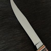 Античен ловен нож (Lamplough Cutlery Solingen 70 г.) в напълно ново състояние. (Rehw102), снимка 6 - Ножове - 45317221