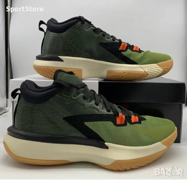 Nike Air Jordan Zion 1 Bayou Boys Carbon Green Black DA3130-300, снимка 1