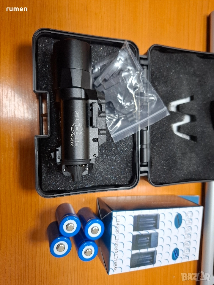 Тактически фенер за пистолет , снимка 1