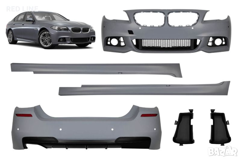 Боди Кит BMW-5 F10 M-Technik 2014-2017 г., снимка 1