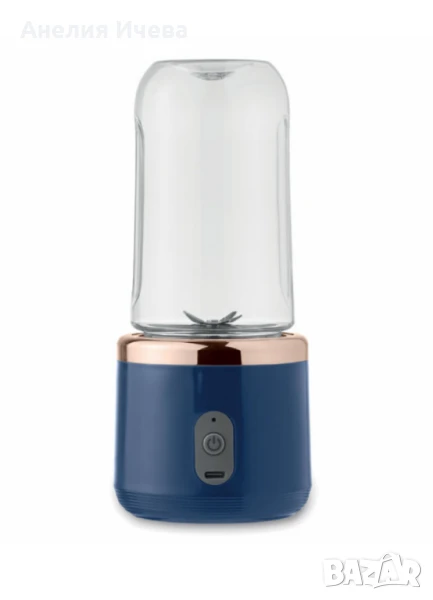 Мини блендер подходящ за различни сокове и смутита, снимка 1