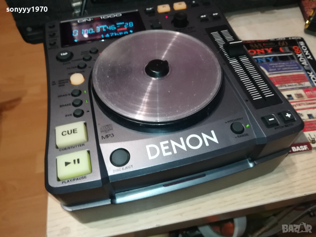 DENON DN-S1000 MP3 CD PLAYER-MADE IN JAPAN 1911251016, снимка 1