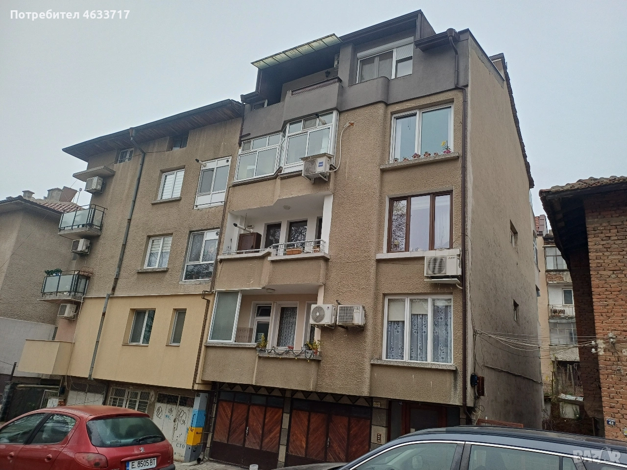 Мансарда 35.55 кв.м+гараж+стаязад гаража-35457евро в Благоевград ИЦ 0988992385, снимка 1