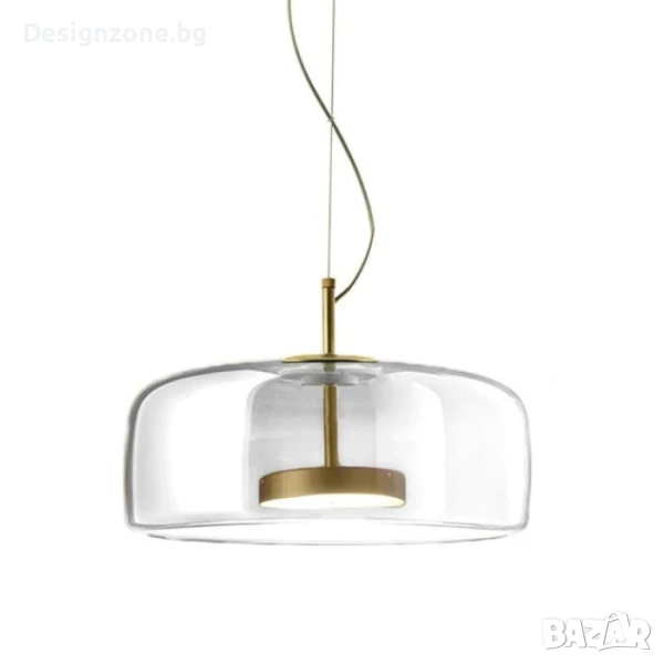 Висящ стъклен LED пендел EGO, снимка 1