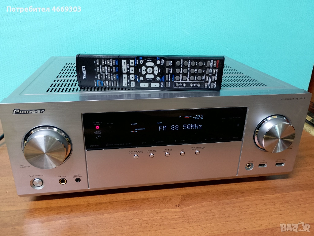 Pioneer vsx 923, снимка 1