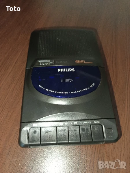 Портативен касетофон Philips AQ 6355., снимка 1