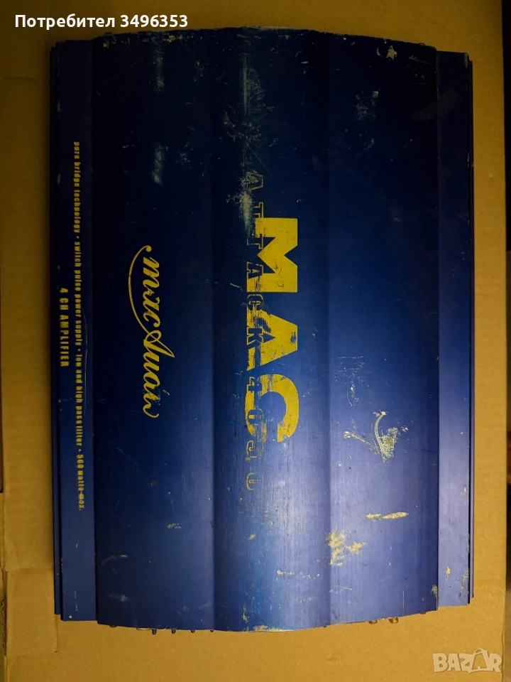 Усилвател за автомобил MAC , снимка 1