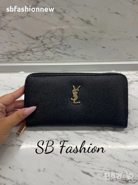 Ysl черно портмоне, снимка 1