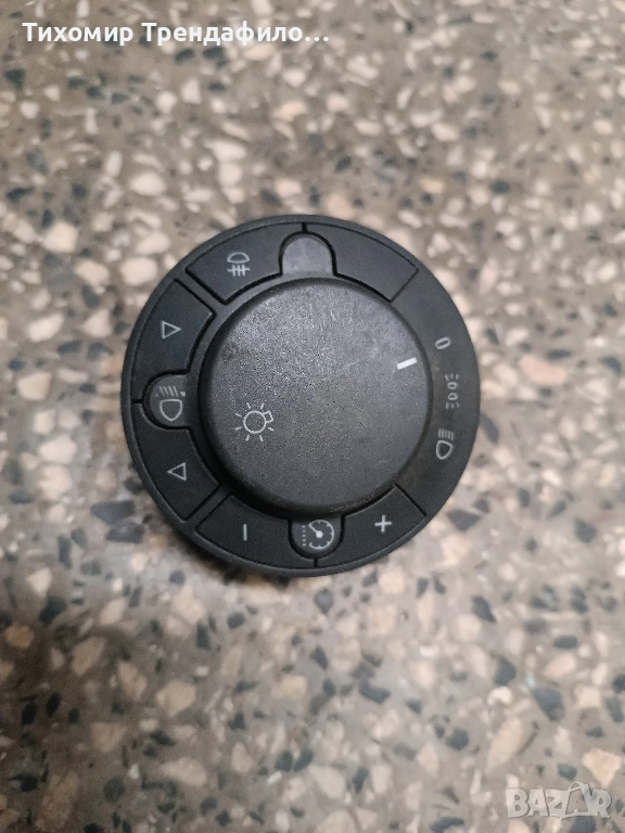 бутон светлини корса д , corsa D , 13249396 , 17972900 , 241893 TRW, снимка 1