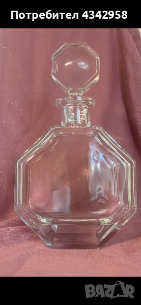VILLEROY & BOCH.Vintage.Кристална Гарафа за спиртни напитки., снимка 1