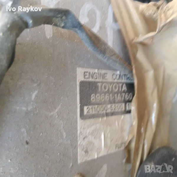 Компютър двигател 89661-1A760 за TOYOTA COROLLA , снимка 1