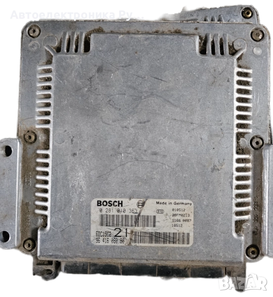 компютър PEUGEOT 406 2.0 HDI BOSCH, 0 281 010 363, 0281010363, 96 416 080 80, 9641608080, EDC15C2, снимка 1