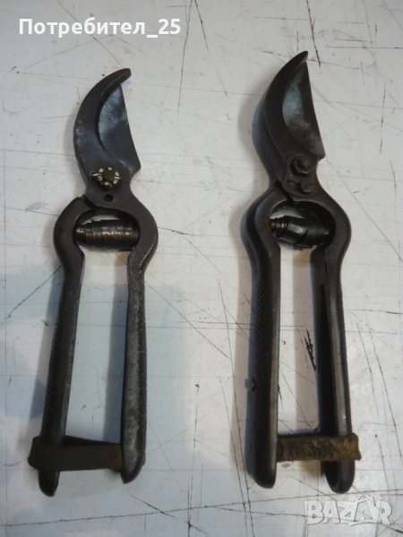 Български лозарски ножици, снимка 1