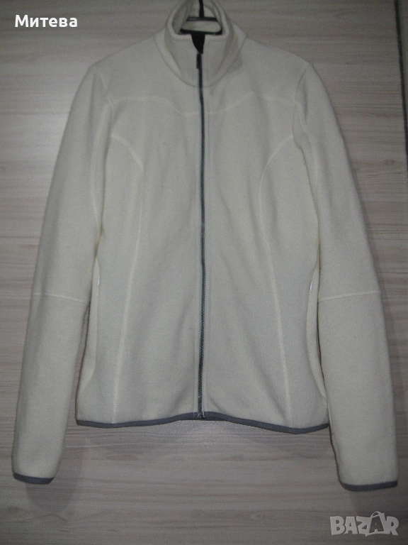 Salewa дамски вълнен суичър с полар 35% вълна, снимка 1