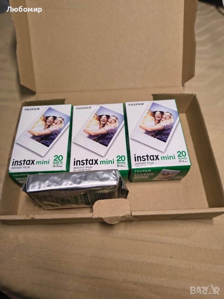 Пакет от 60 снимки FUJIFILM Instax Mini филм Fujifilm Mini , снимка 1