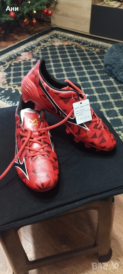 Mizuno II Select 40th Junior - червен., снимка 1