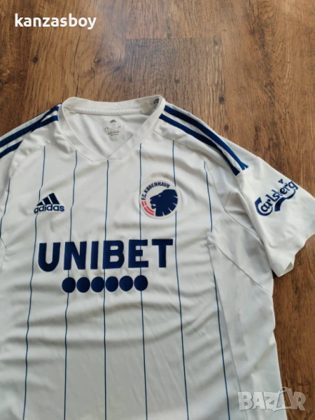 ADIDAS F.C. Copenhagen 21/22 home - мъжка футболна тениска М, снимка 1