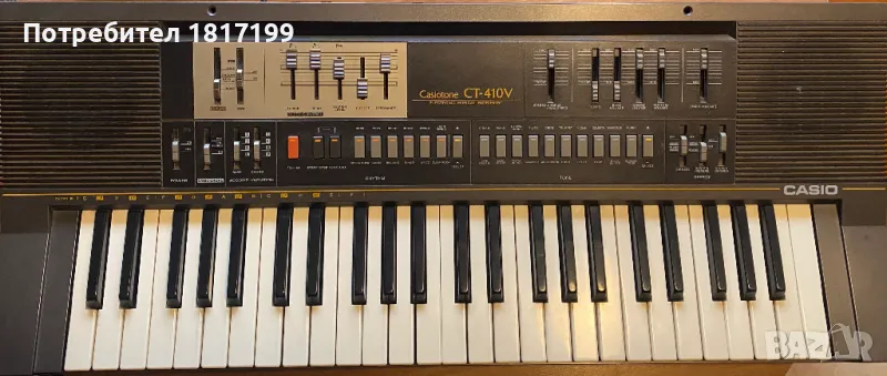 Casio CT 410V синтезатор , снимка 1