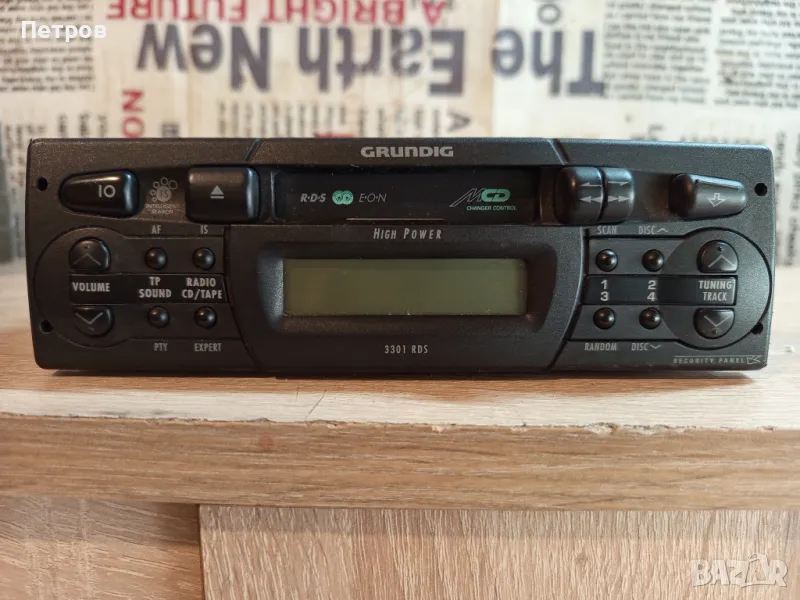 Ретро Авто Касетофон "Grundig"3301 rds, снимка 1