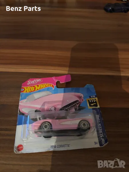 Hot Wheels 1956 Corvette Barbie , снимка 1