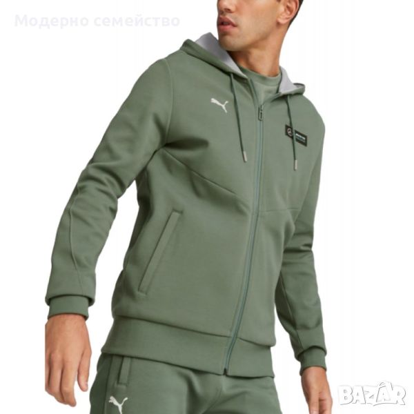 Спортно горнище puma x mercedes amg petronas motorsport hoodie green, снимка 1