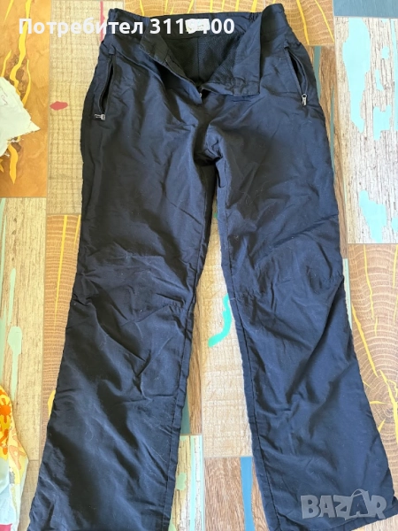 Черно спортно долнище с подплата, тип грейка, снимка 1