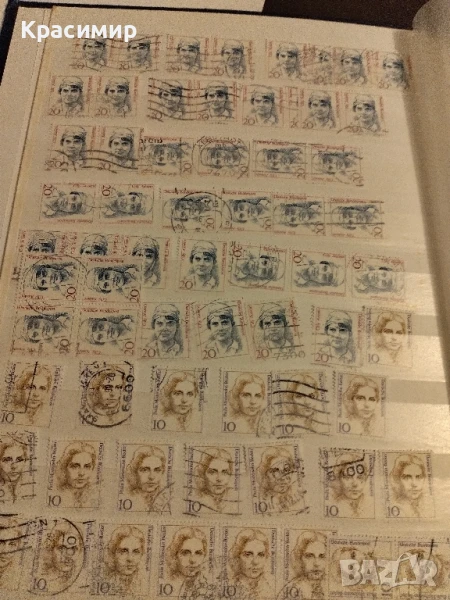 Пощенски марки Германия! 500- броя!, снимка 1