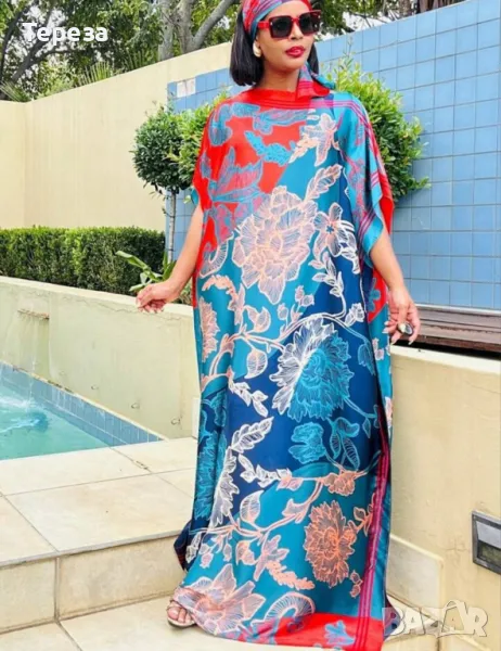 🆕 Лятна рокля - кафтан / XL-3XL , снимка 1