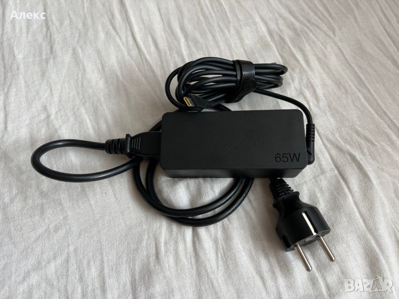 Оригинално зарядно Lenovo 65W USB-C, снимка 1