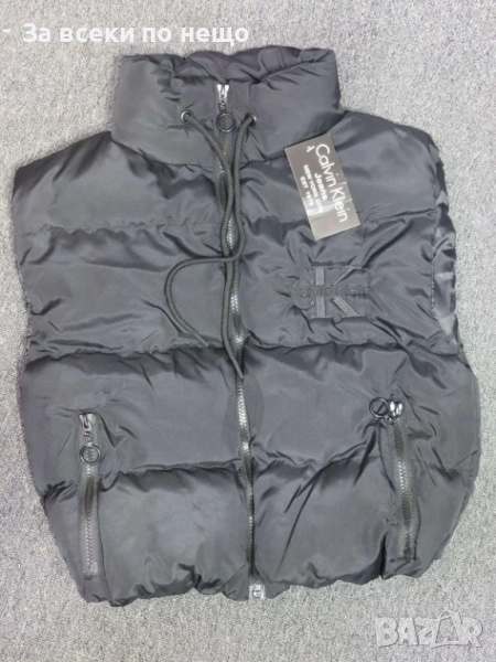 Ликвидация❗️🔥 Calvin Klein Дамски Черен Къс Елек Келвин Клайн Код LFS837, снимка 1