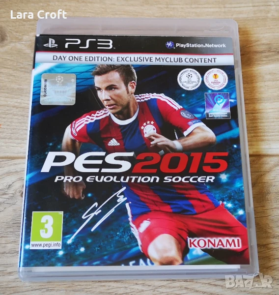 PS3 PES 2015 Playstation 3 Плейстейшън Pro Evolution Soccer, снимка 1