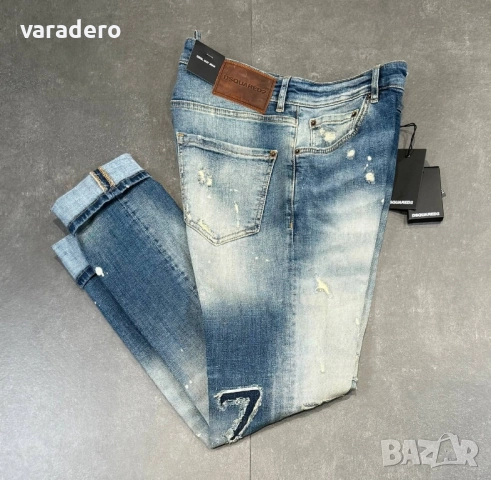 Мъжки дълги дънки Dsquared , снимка 3 - Дънки - 51567978