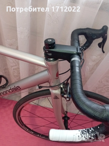 Шосеен велосипед Cannondale r700 Campagnolo, снимка 10 - Велосипеди - 54044781