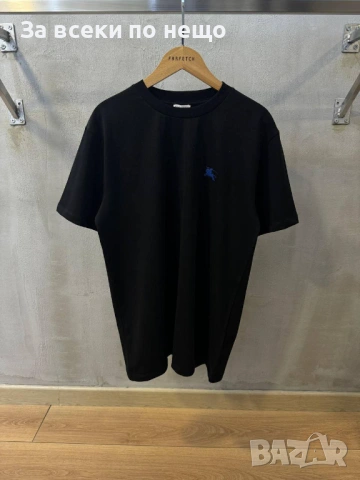 Burberry Мъжка Черна Тениска👕Мъжка Блуза С Къс Ръкав В Черен Цвят Код Mens P.99
