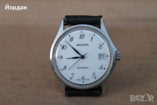 Швейцарски автоматичен мъжки часовник ''Mildia'' 