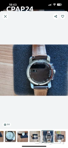 Часовник Fossil Chronograph FS4839, снимка 5 - Мъжки - 50851882