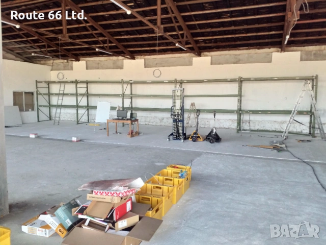 Индустриална база до АМ Тракия – халета 1000 м² + двор 7300 м² – ТИР достъп, снимка 12 - Производствени сгради - 54119859