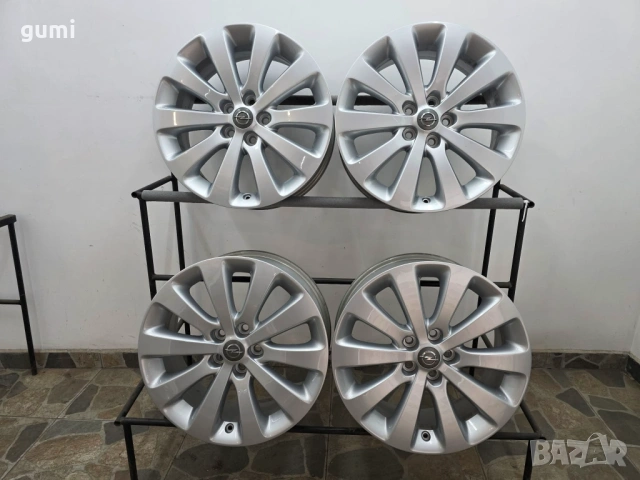 4бр 17ски джанти за OPEL 5х105мм A170752 , снимка 5 - Гуми и джанти - 53796032