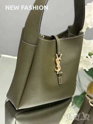 Дамски Кожени Чанти ✨ Yves Saint Laurent , снимка 12 - Чанти - 51371013