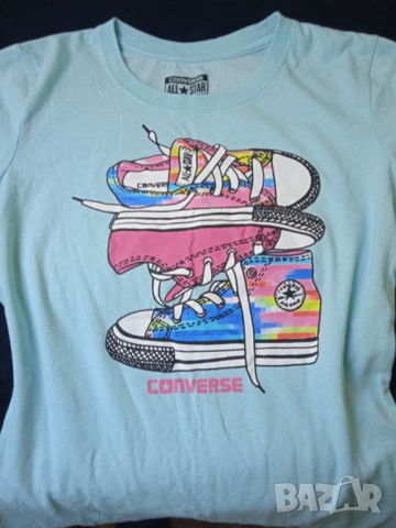 Converse 100% оригинална тениска, снимка 2 - Тениски - 46541978