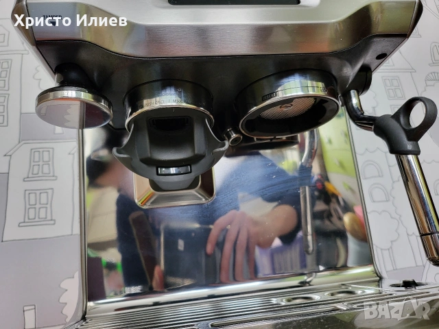 Професионална Кафемашина SAGE the Barista Touch с дисплей и кафемелачка, снимка 14 - Кафемашини - 53706420
