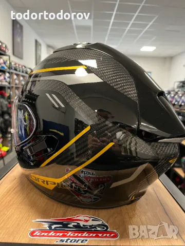 Мото Каска SCORPION EXO-1400 CARBON AIR Kydra Gloss,oчила.,размер XXL, снимка 5 - Аксесоари и консумативи - 50280153