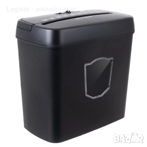 Автоматичен шредер за документи IZOXIS 25663, Унищожител на документи с кош 12,5л, снимка 4 - Друго - 52562645