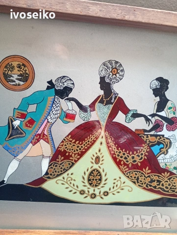 много стар поднос, снимка 8 - Антикварни и старинни предмети - 53887805