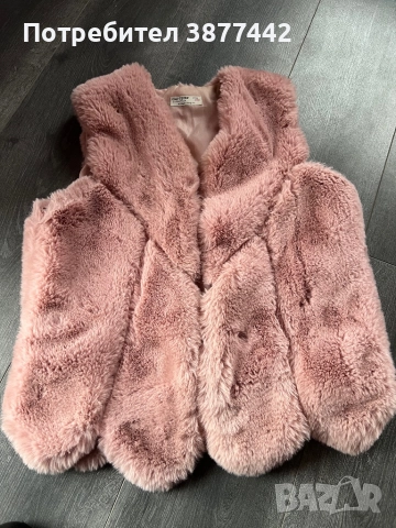 Дамски елек с естествен косъм хс-40 лв