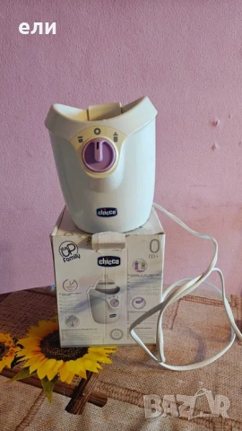 Уред за затопляне на бурканчета и шишета